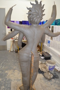 Finished piece ready to be moulded.